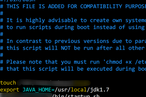 CentOS操作系統(tǒng)下通過rc.local啟動(dòng)Tomcat失敗的原因